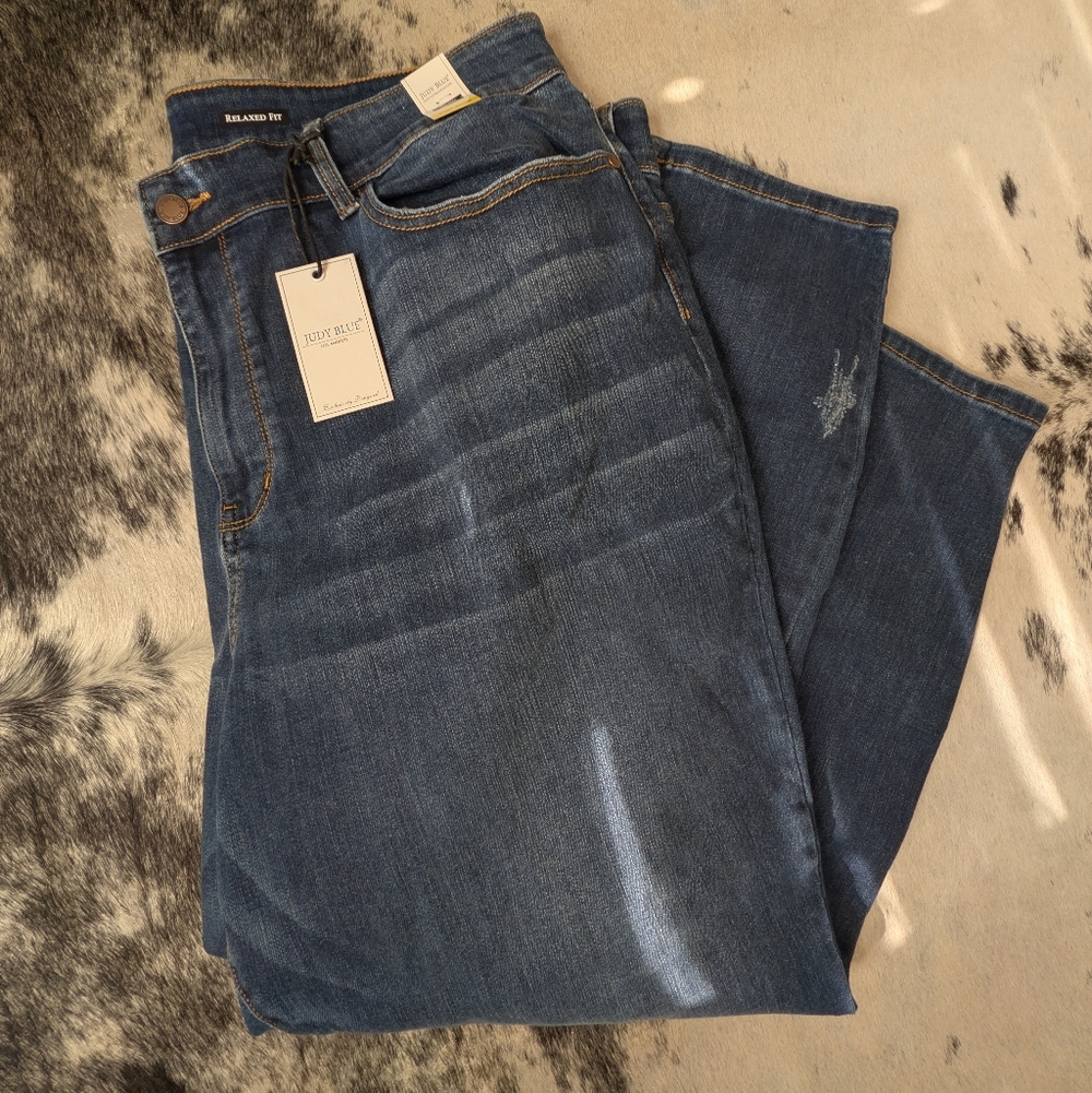 Judy Blue Medium Blue Mid-Rise Denim Jeans